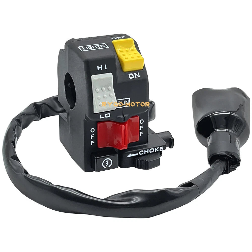 Left Handlebar Switch Start Kill Stop Headlight for Honda ATC250SX (1985–1987)