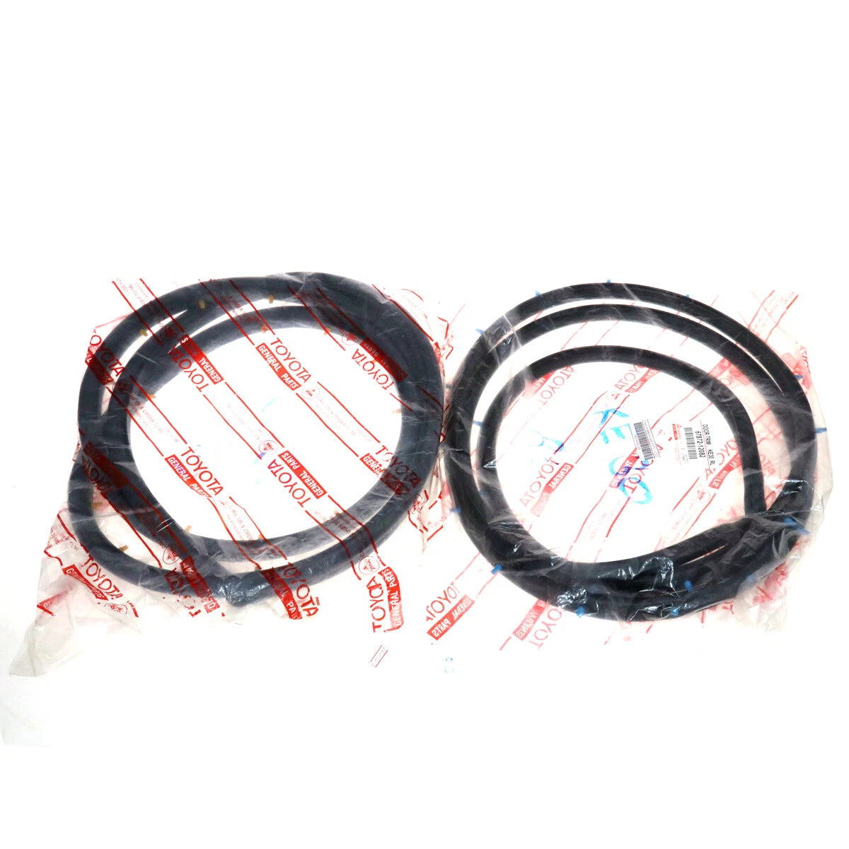 Rear Door Weatherstrips x2 for Toyota Corolla KE30 1974-1979