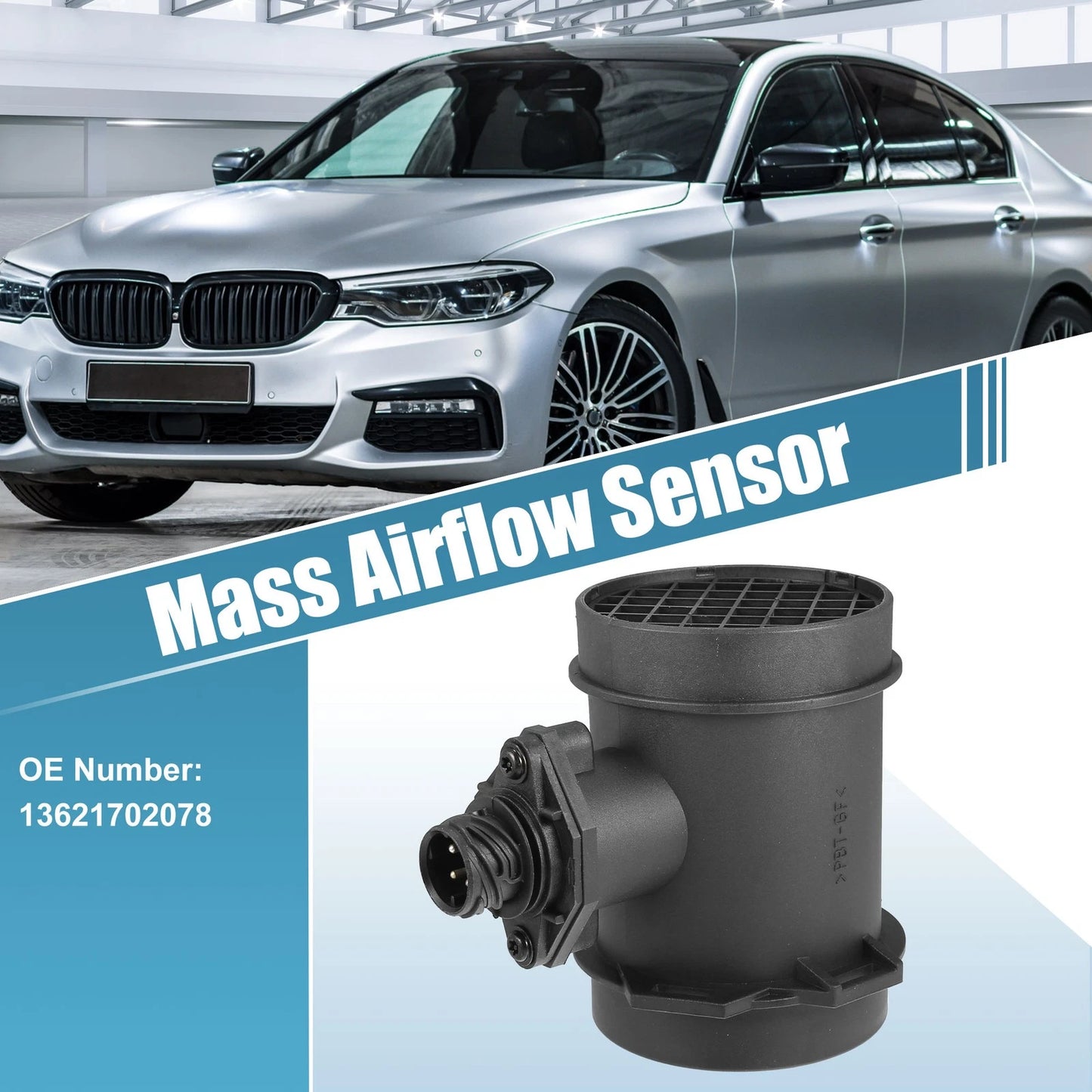 Mass Air Flow Sensor for BMW 540i 4.0L (1997-2003)