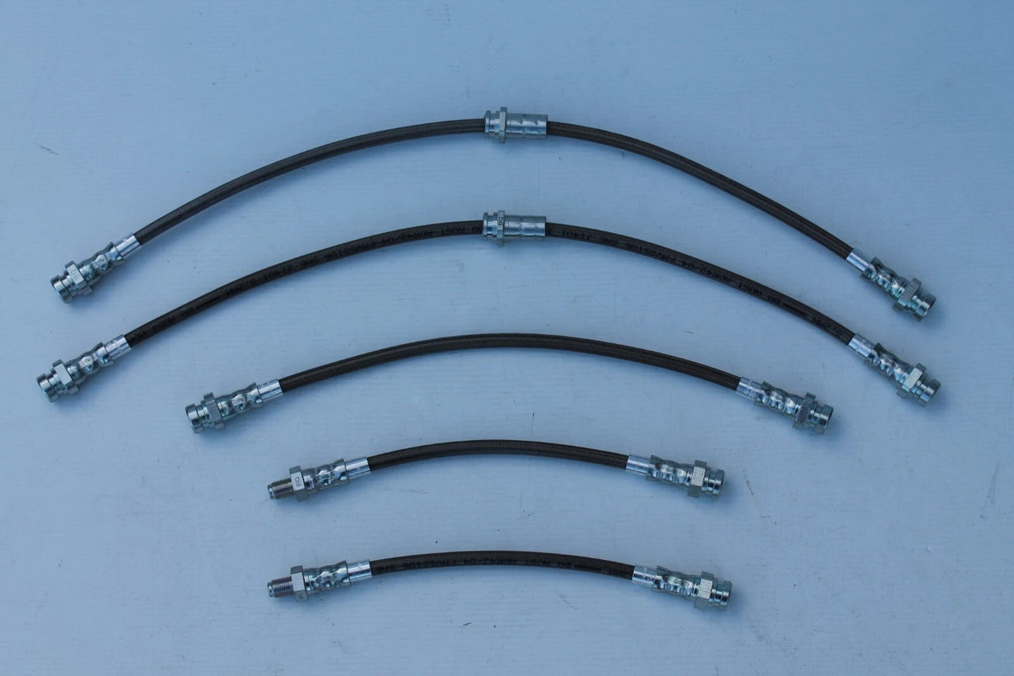 Braided Brake Hose Set for Mitsubishi Pajero NH-NL (11/96-6/00)