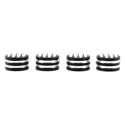 4x CNC Machined Head Bolt Cover Caps for Triumph T120 Thruxton (2016-2023)