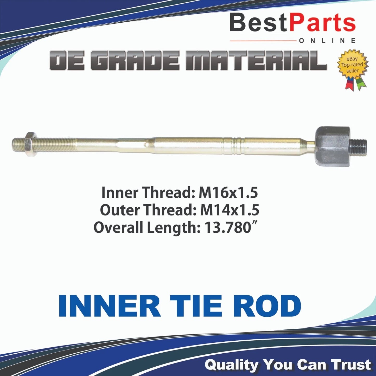 Inner Tie Rod End for Cadillac SRX / Saab 9-4X (2010–2016)