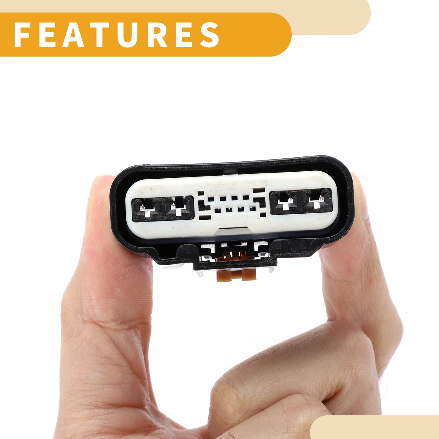 12 Pin Car Seat Connector Plug for Ford - Female Wire Terminal Connector Set