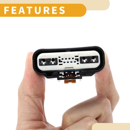 12 Pin Car Seat Connector Plug for Ford - Female Wire Terminal Connector Set