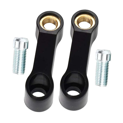 8mm Mirror Mount Risers Extender Adapter Black for Suzuki SD