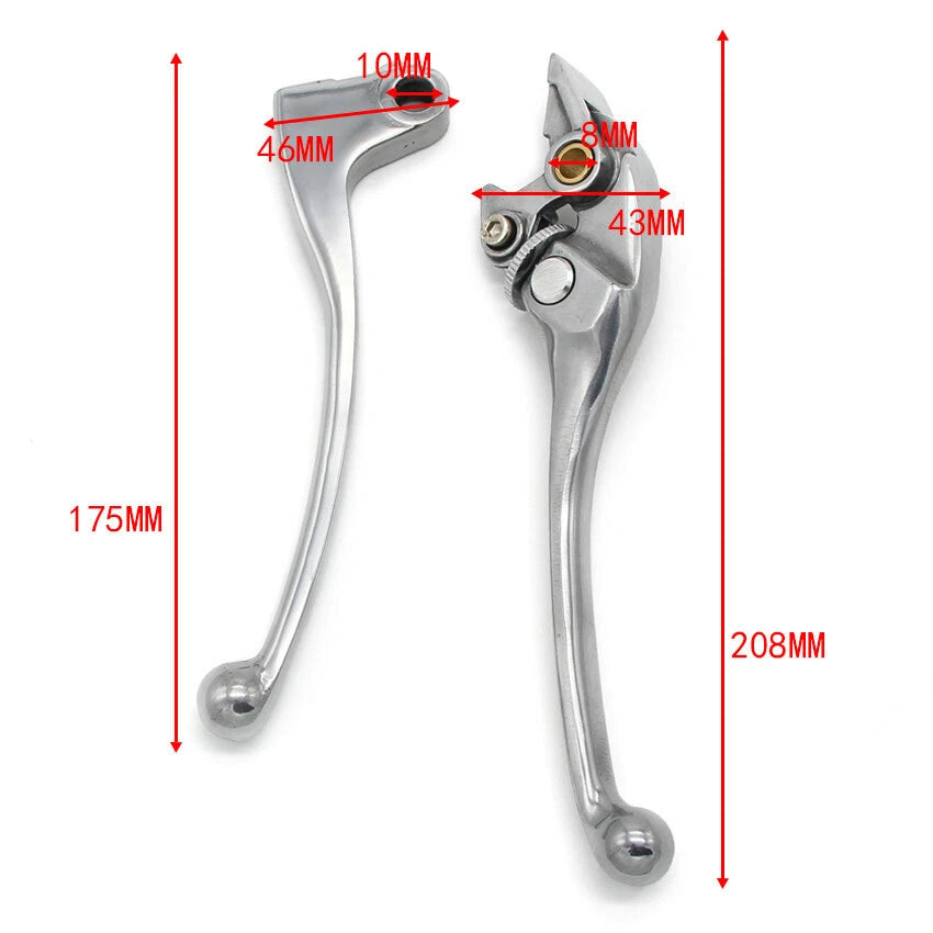 Brake Clutch Levers for Honda VFR400 FMX650 CB400F CB500S CBR250 CBR900 (1990-2007)