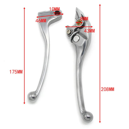 Brake Clutch Levers for Honda VFR400 FMX650 CB400F CB500S CBR250 CBR900 (1990-2007)