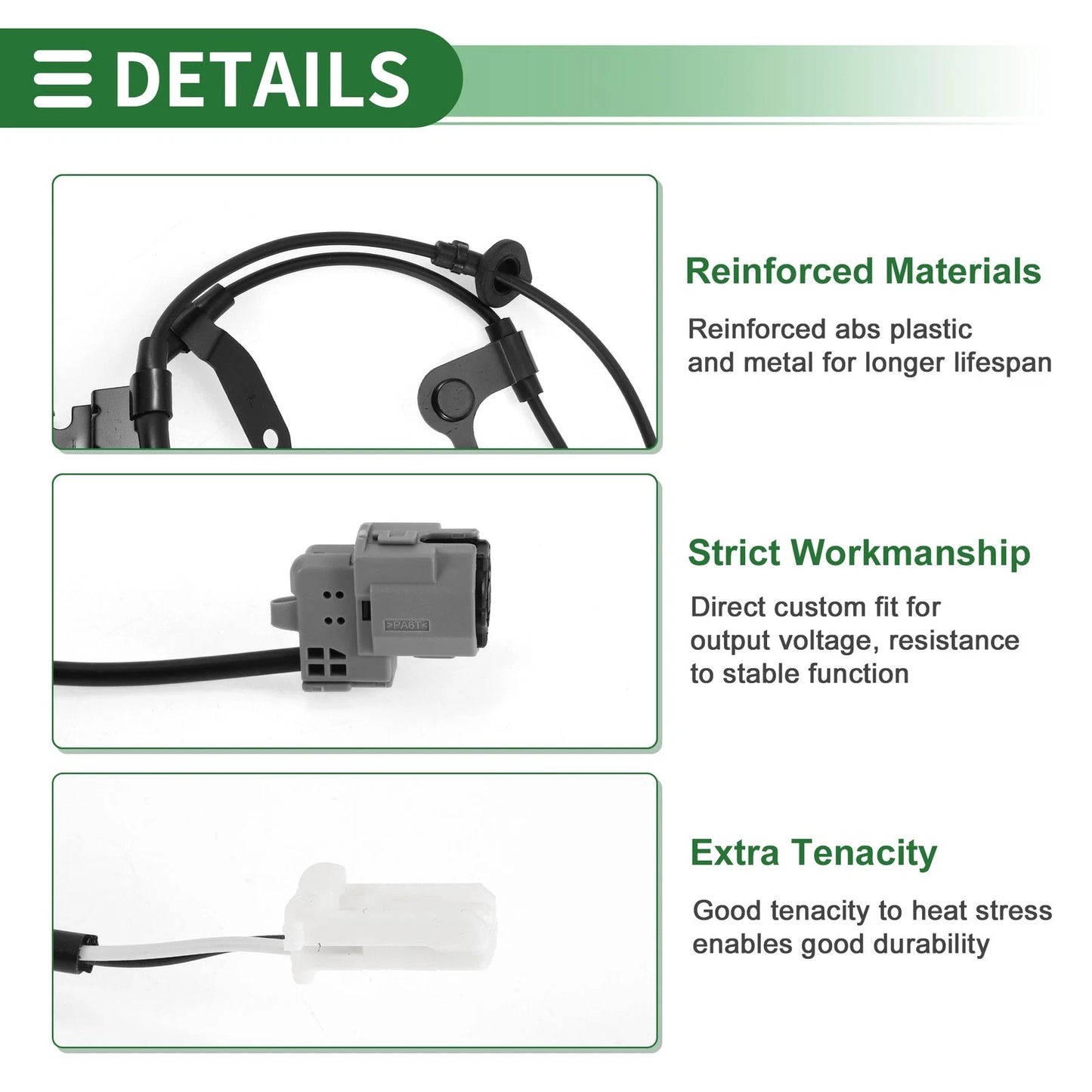 ABS Wheel Speed Sensor for Toyota RAV4 (2013-2018) Rear Left