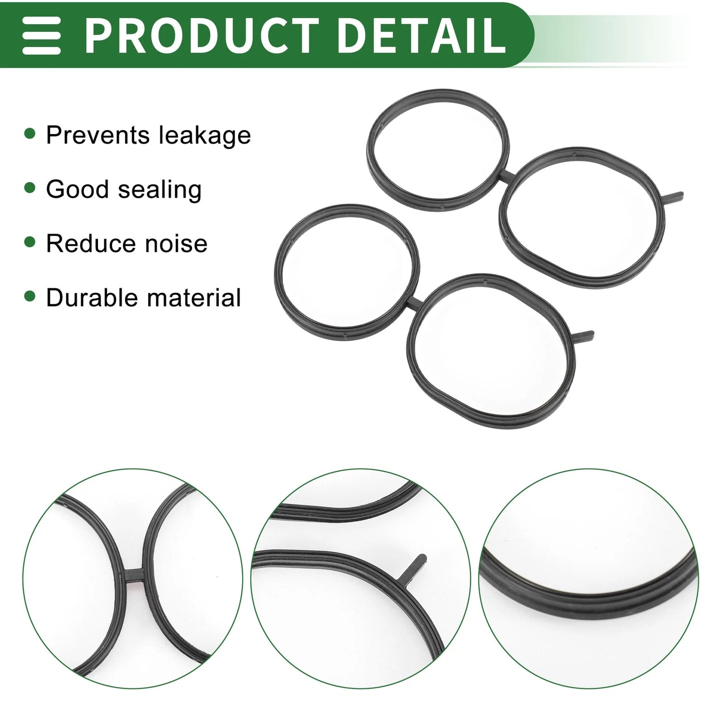 Intake Manifold Gasket for Honda CR-V 2001-2007 (2 x Gaskets)