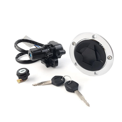 Kawasaki Vulcan S 650 Fuel Gas Cap Ignition Switch Seat Lock Set (2014-2022)