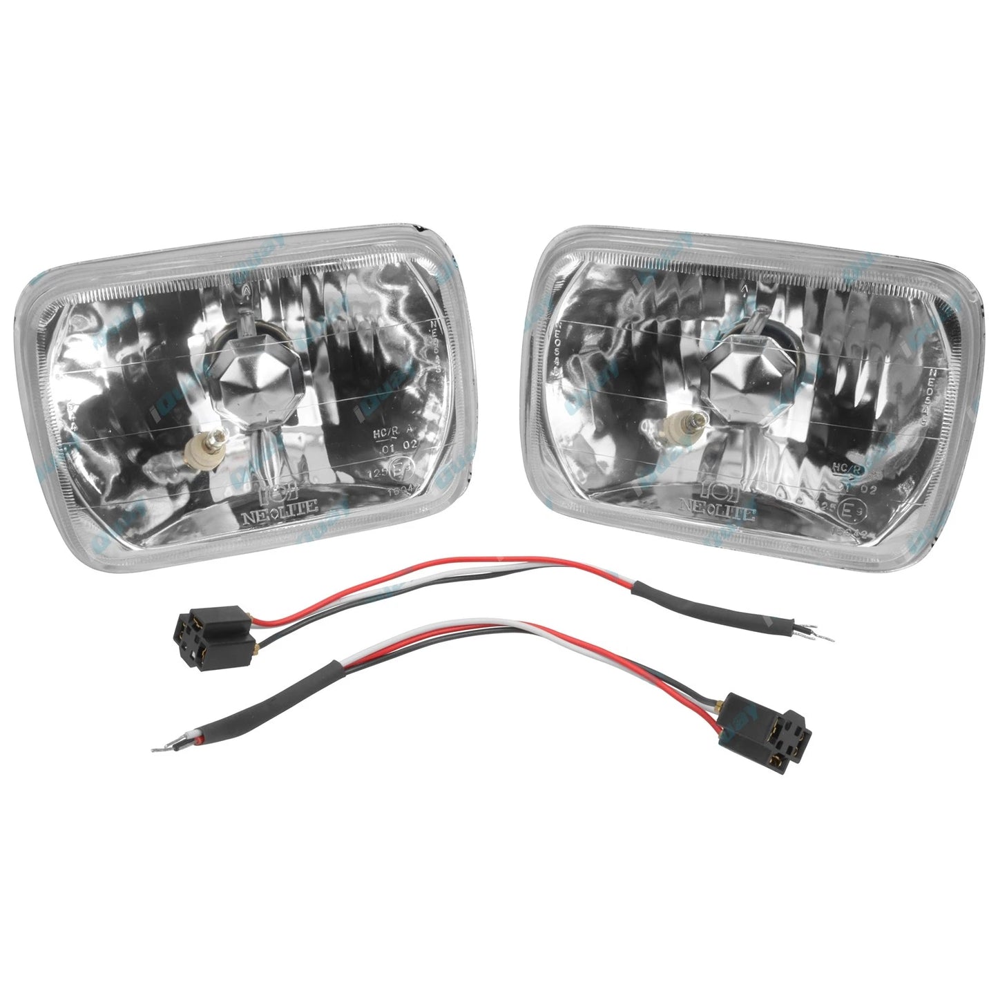 2 x Multi Reflective Lens 200mm x 142mm Headlight