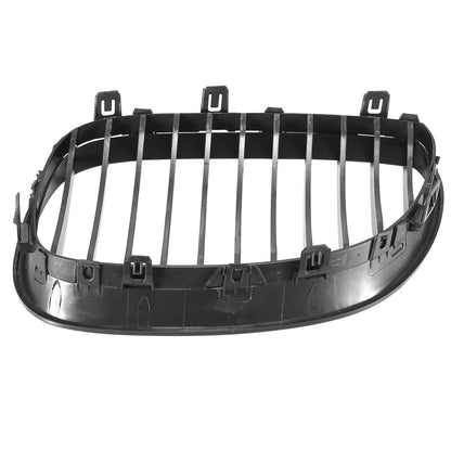 Front Grille Glossy Black Kidney Grille for BMW E60 (2003-2009)