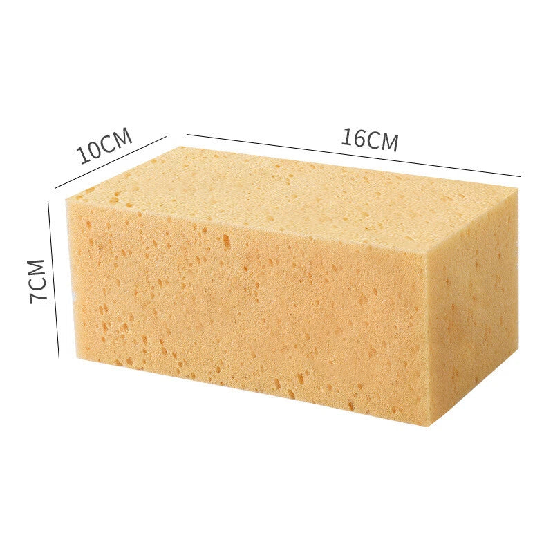 Large Foam Honeycomb Car Wash Sponge Brush - Auto Cleaning Tool (1PCS)