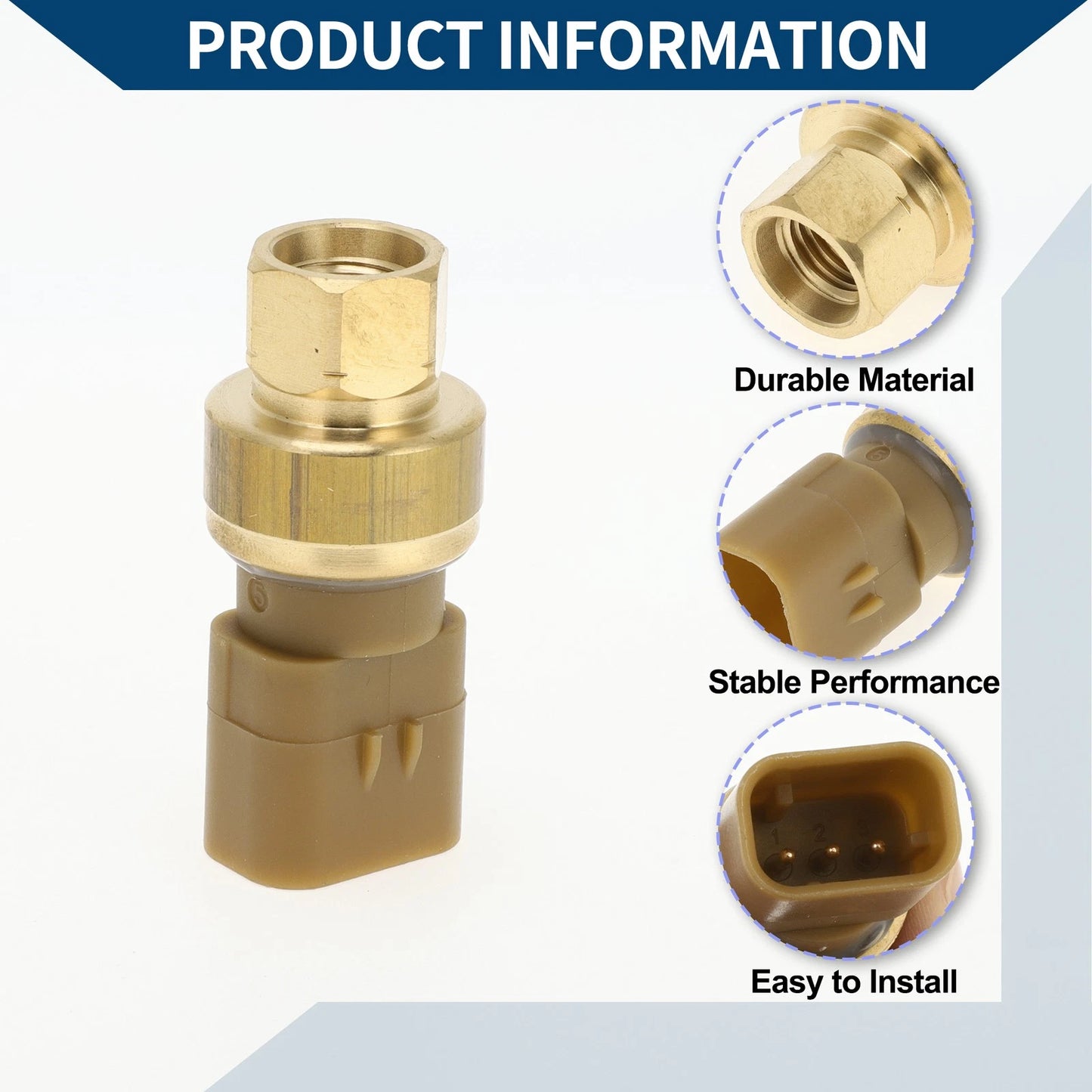 Oil Pressure Sensor Switch for Chevrolet C6500 1 Pc