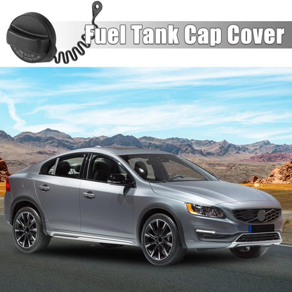 Gas Fuel Cap Tank Filler Cover for Volvo S60 XC90 V60 V70 (2001-2023)
