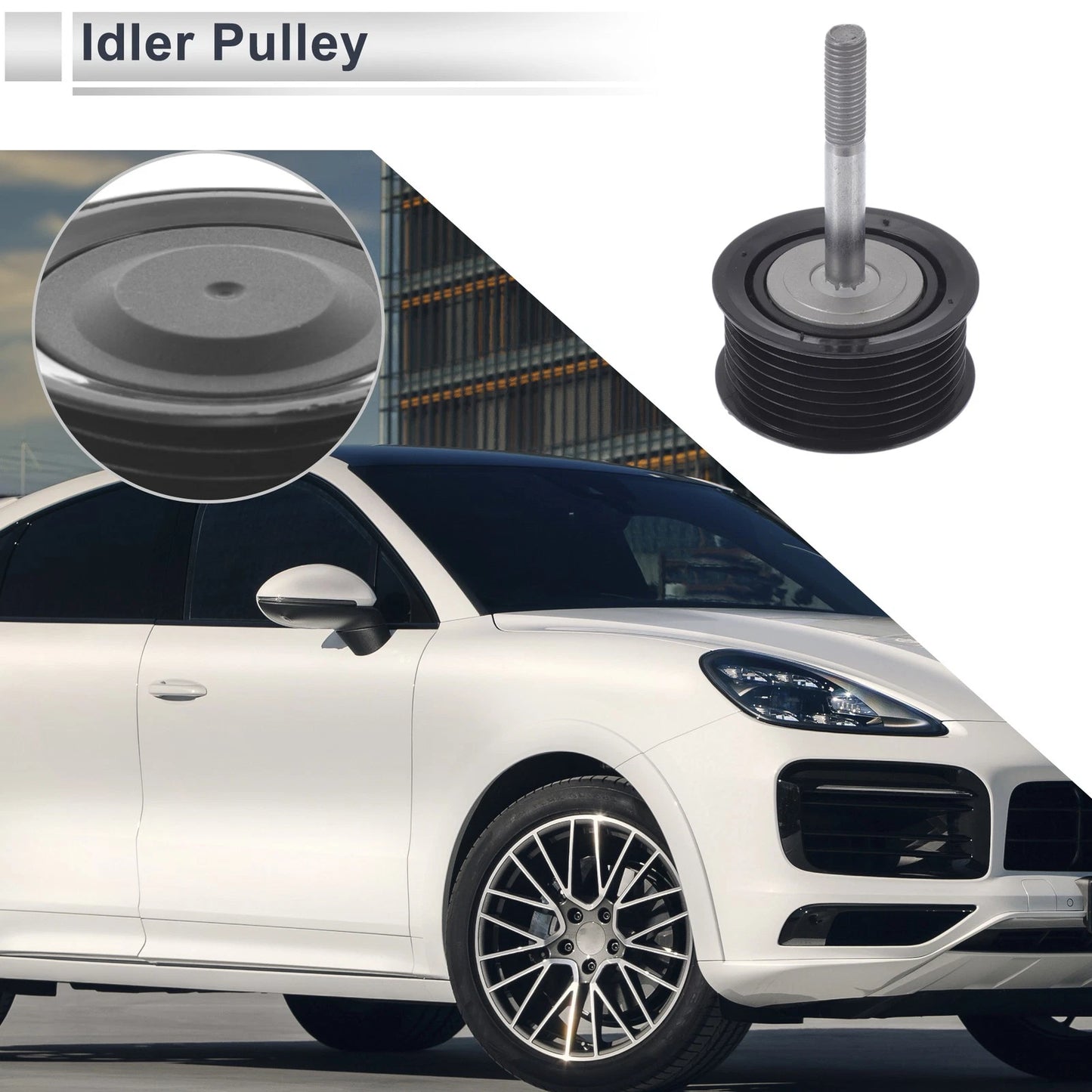 Drive Belt Idler Pulley for Porsche Cayenne (2008-2015)