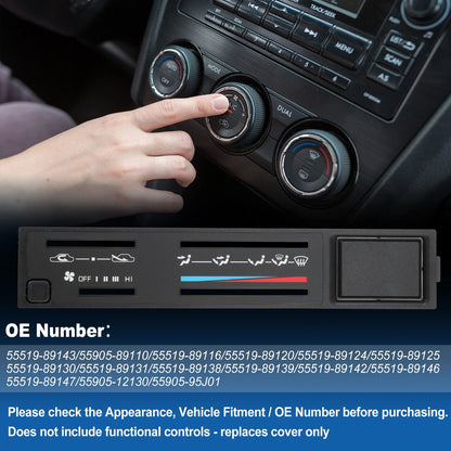 A/C Climate Control Panel for Toyota 4Runner Pickup (1984-1989)