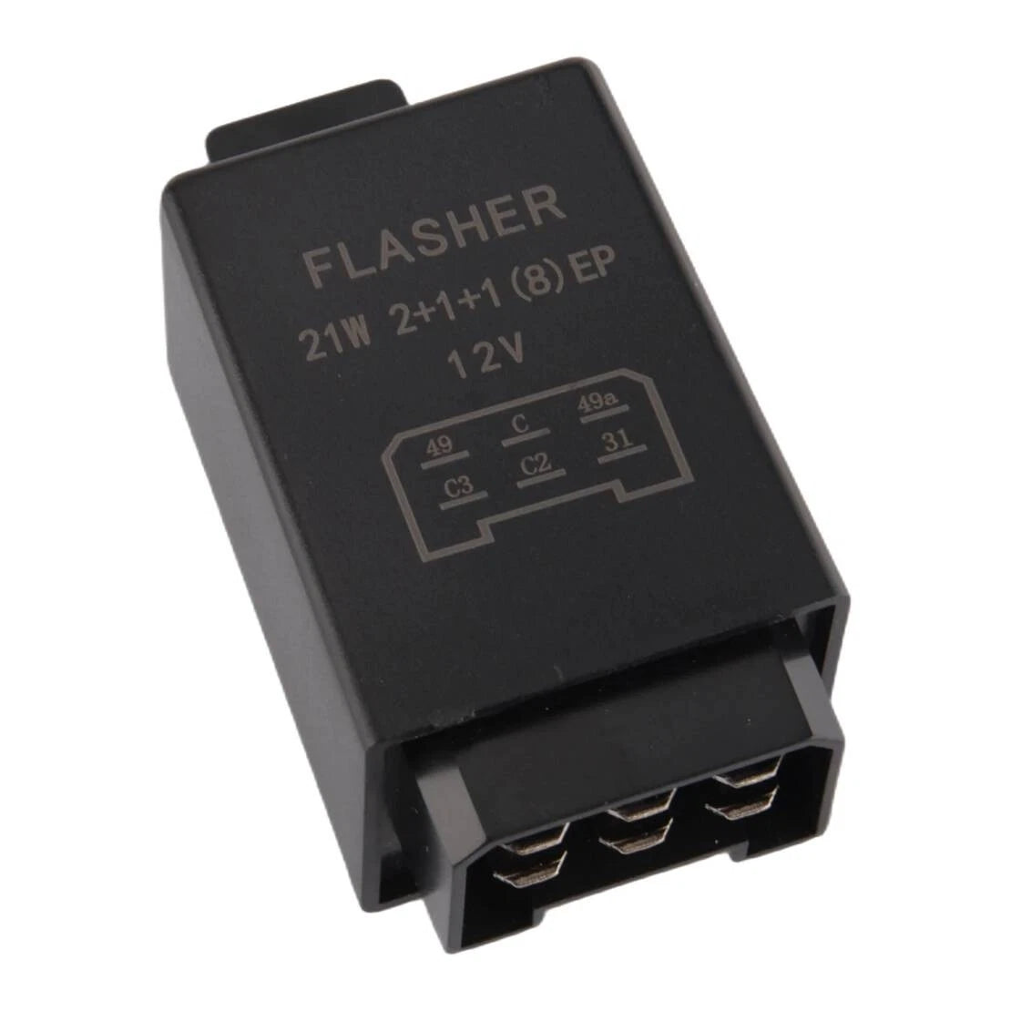 6 Pins 12V 21W Electronic Flasher Relay for Tractor Trailer