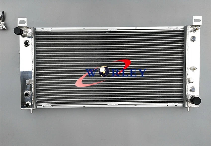 Aluminum Radiator & Fan for Chevrolet Silverado 1500 2500 3500 (2007-2013)
