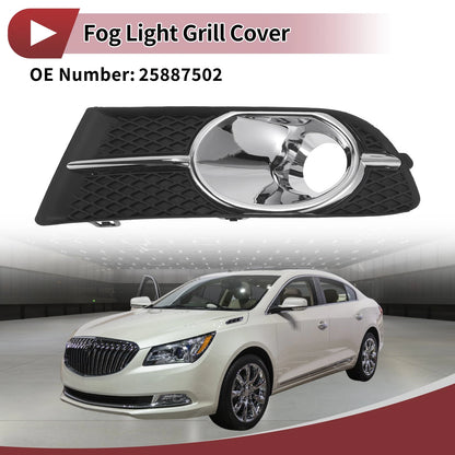 1 Pc Car Front Left Fog Light Grill for Buick Verano (2012–2017)