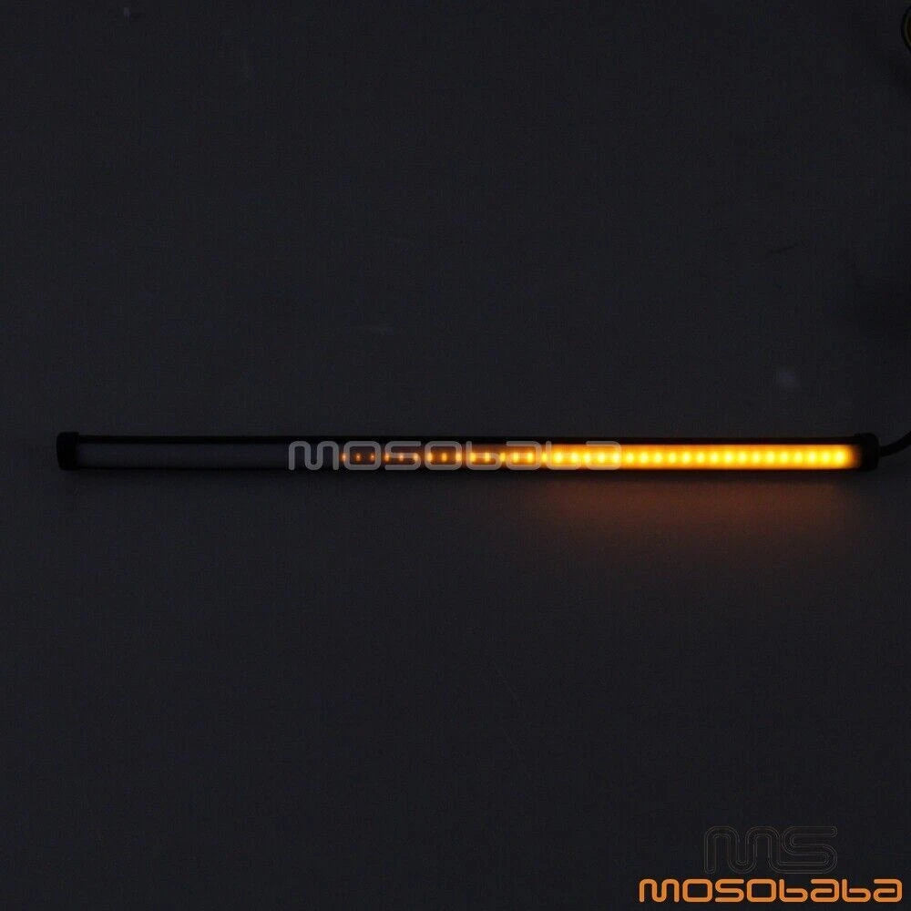 LED Switchback DRL Tube Light Strip for Universal Cars