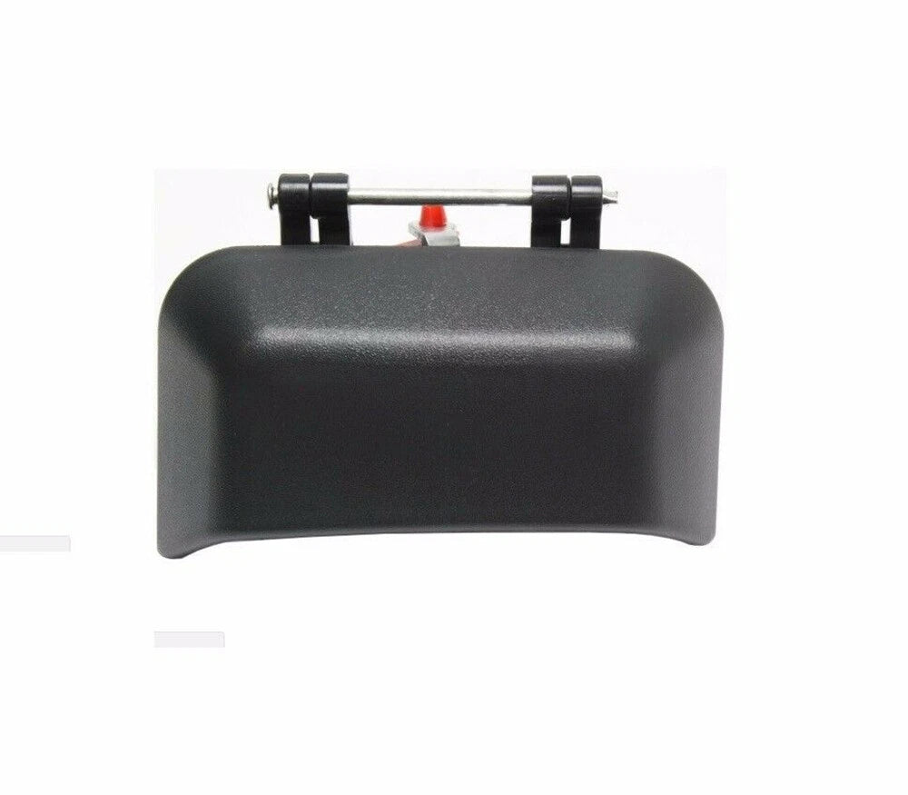 Left Rear Door Handle for Jeep Compass (2007-2016) Black 2 x Covers