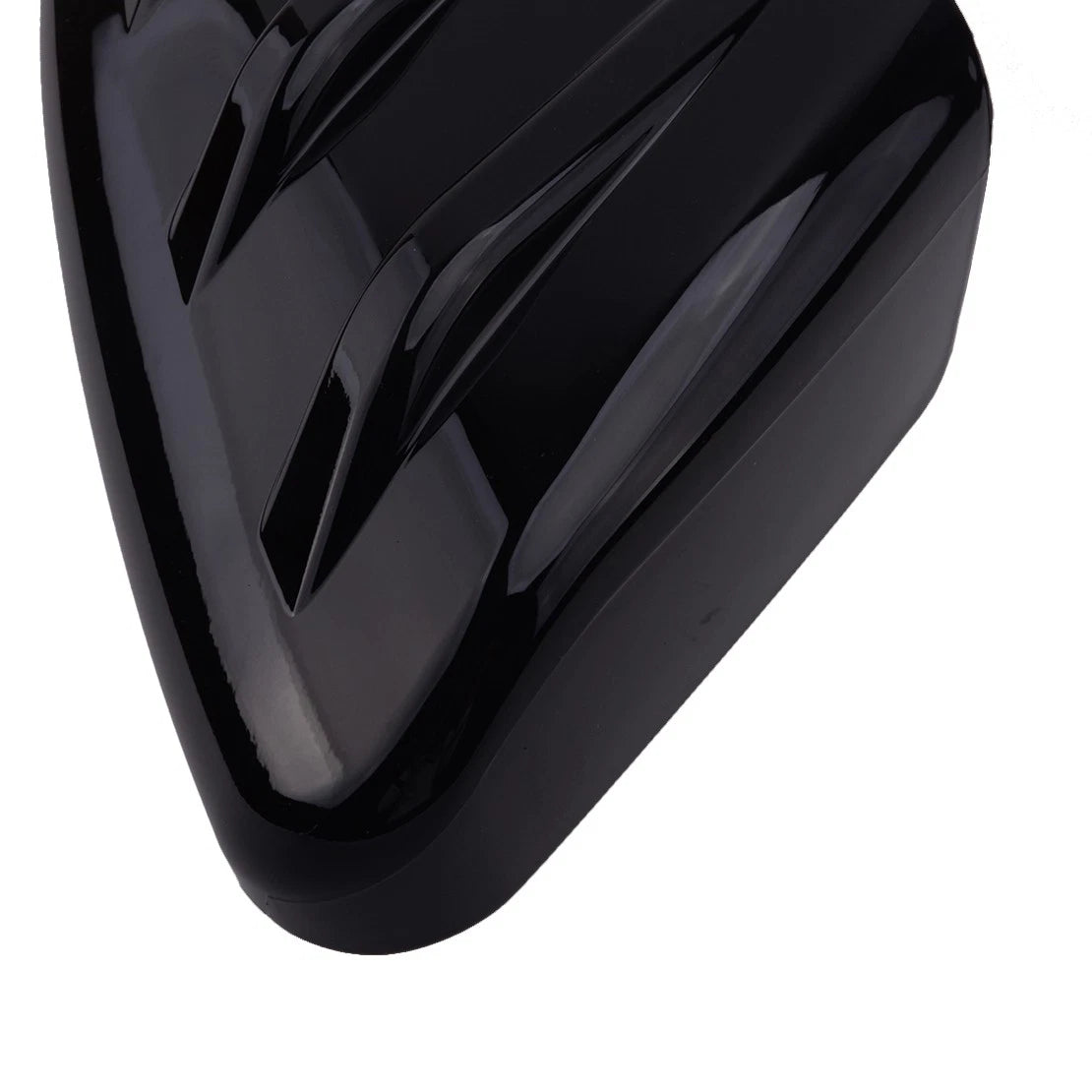2 x Exterior Mirror Cap Covers Gloss Black for Honda Civic (2016-2020)