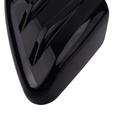 2 x Exterior Mirror Cap Covers Gloss Black for Honda Civic (2016-2020)