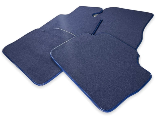 Floor Mats for Rolls Royce Cullinan Dark Blue Carpet (2019-2022)
