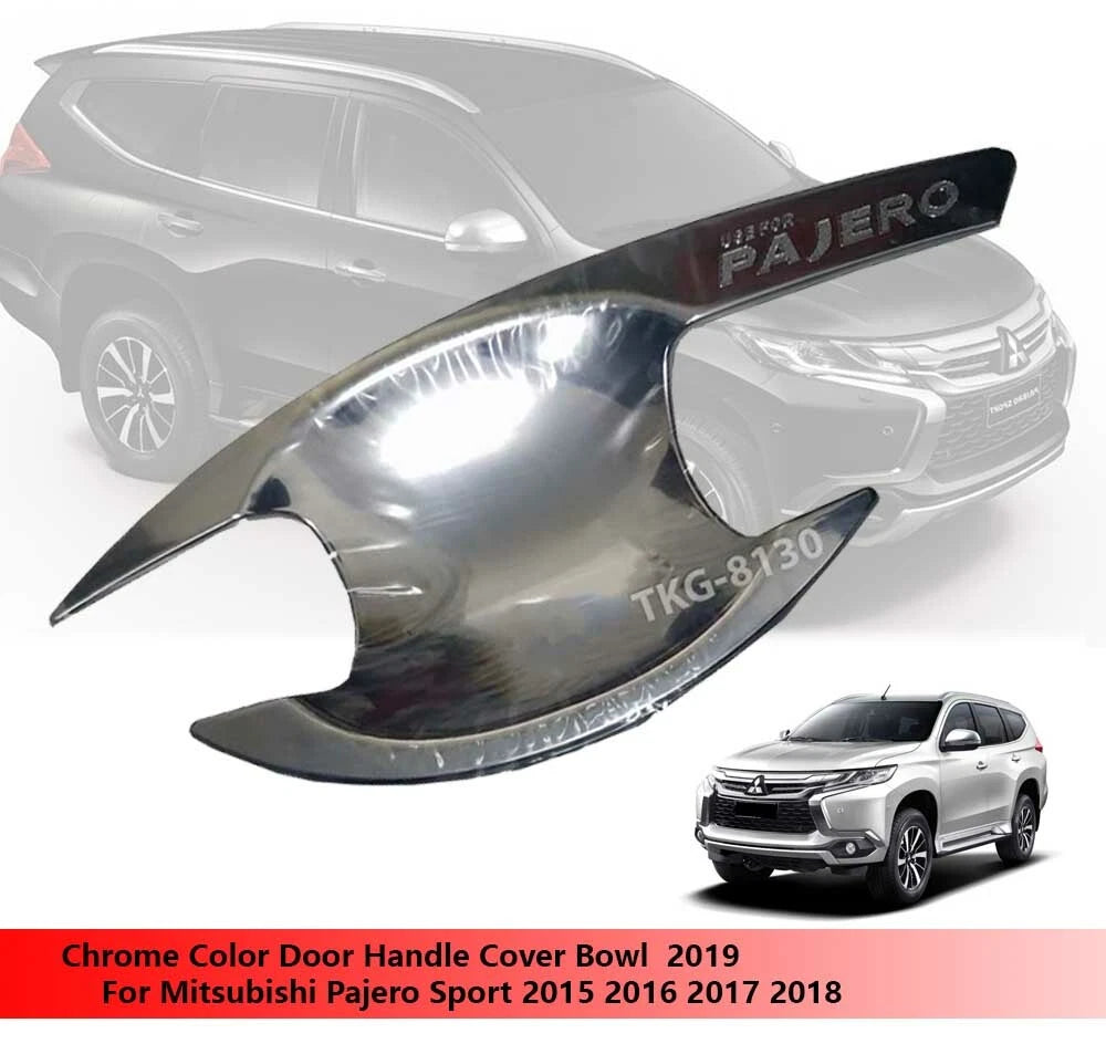 Door Handle Bowl Covers for Mitsubishi Pajero Sport (2015-2017)