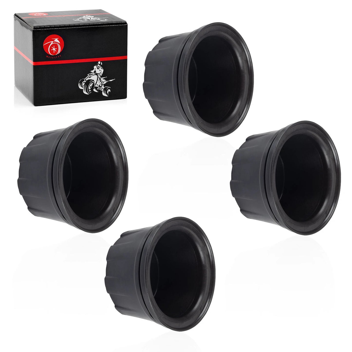 4x Wheel Center Cap for Honda FourTrax 300 TRX300 / TRX300FW (1988-2000)