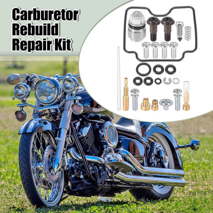 2 x Carburetor Repair Kit for Yamaha V Star 1100 XVS 1100