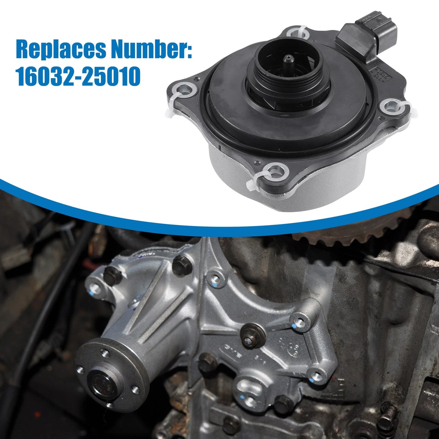 Engine Coolant Water Pump for Toyota Camry RAV4 Avalon 2.5L (2007-2023)