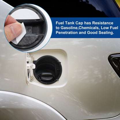 Metal Plastic Gas Fuel Tank Cap Cover for Suzuki Jimny (1998-2023)