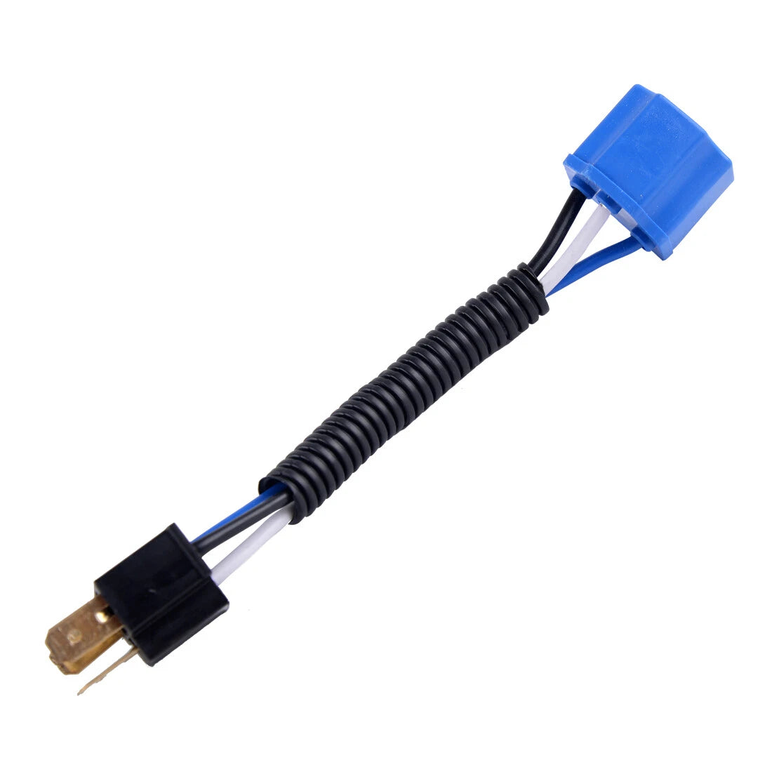 H4 Bulb Ceramic Wiring Harness Headlight Socket Connector for Car