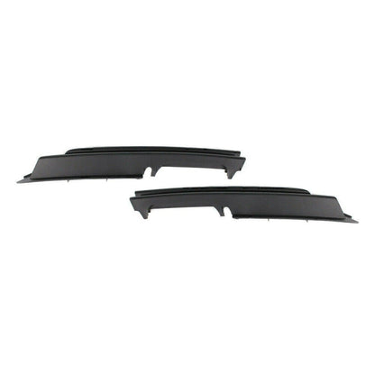 Bumper Grille Set of 2 for BMW 325i 323i 2001-2006 (1999-2006) Black