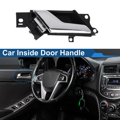 Interior Door Handle for Chevrolet Captiva Sport Black Silver Tone