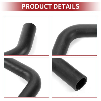 Radiator Hose for Toyota Camry 2.2L (1997-2001) Rubber Black 1 x Piece