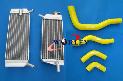 Aluminum Radiator & Hose for Honda CRF450X CRF450 2005-2013