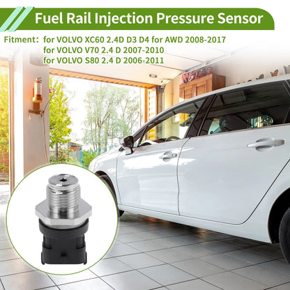 Fuel Injection Pressure Sensor for Volvo XC60 2.4D D3 D4 AWD (2008-2017)