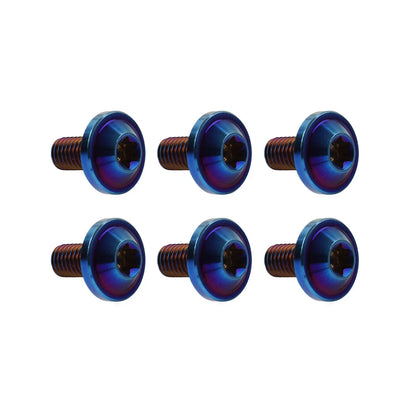6 x M5x20mm Alloy Torx Head Screws for Motorcycle Bike