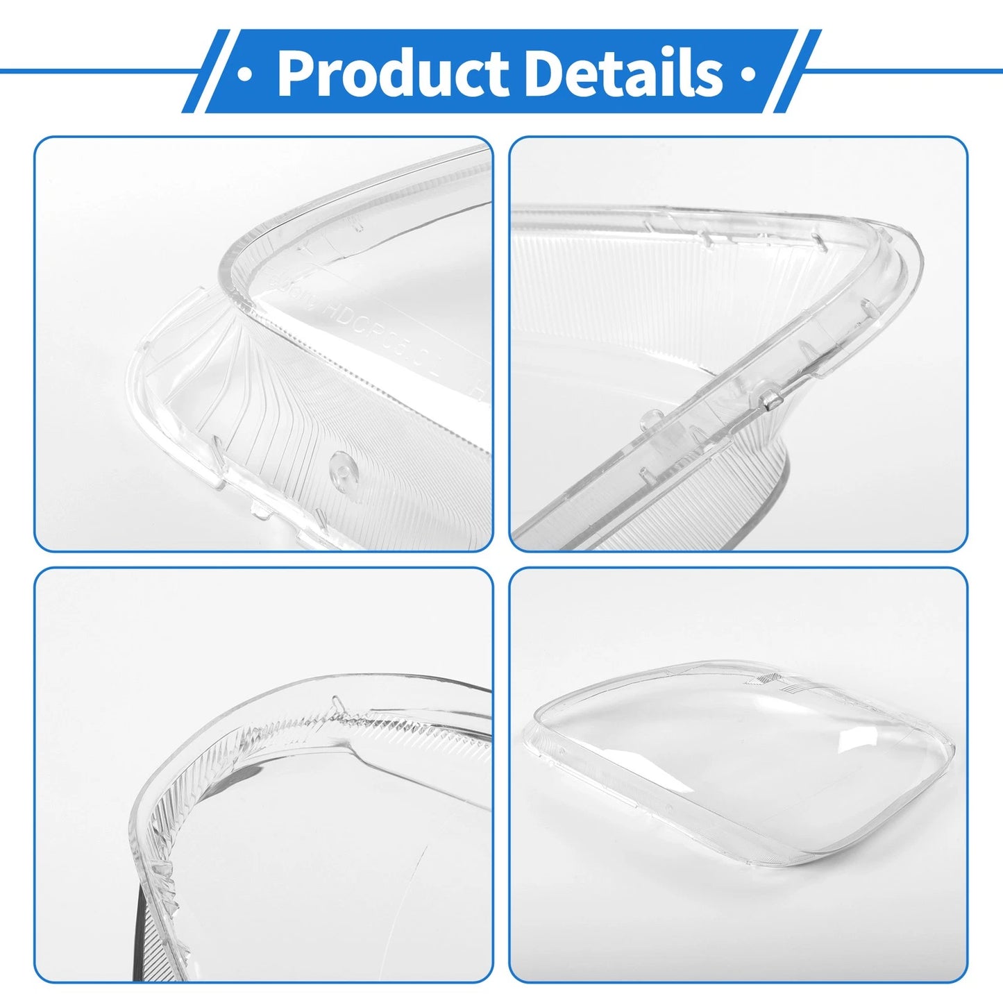 Car Front Left Headlight Lens Cover for Honda CR-V (2005-2006)