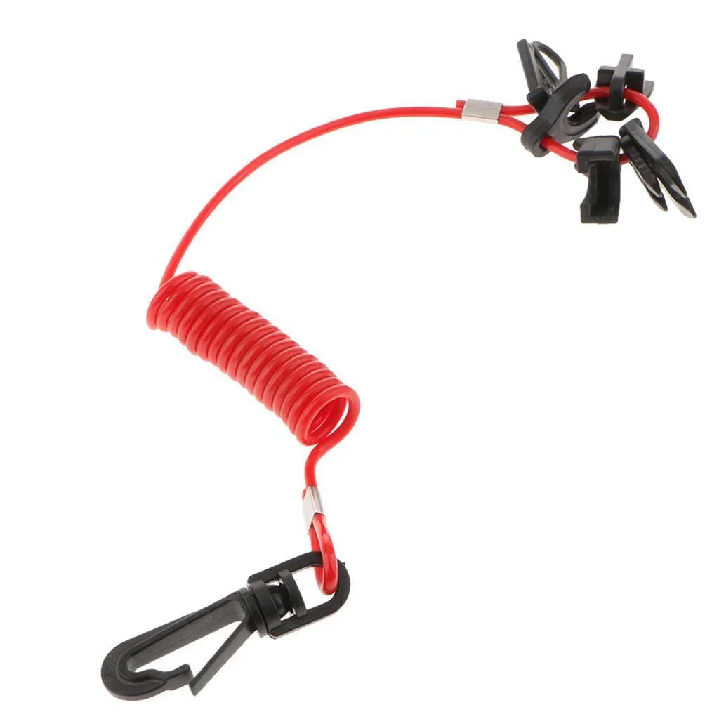 Kill Stop Switch & Safety Tether Lanyard for Yamaha Outboard Motors
