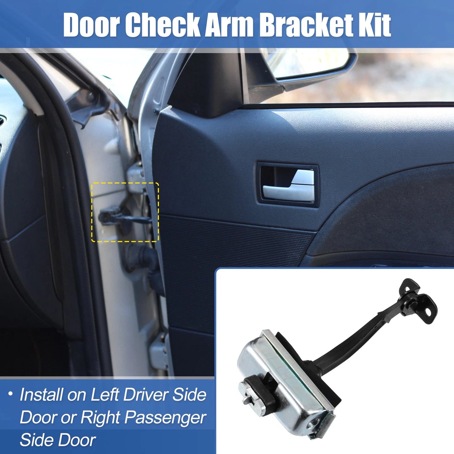 Door Check Arm Stop Strap Assembly for Ford Lincoln (2000-2006)