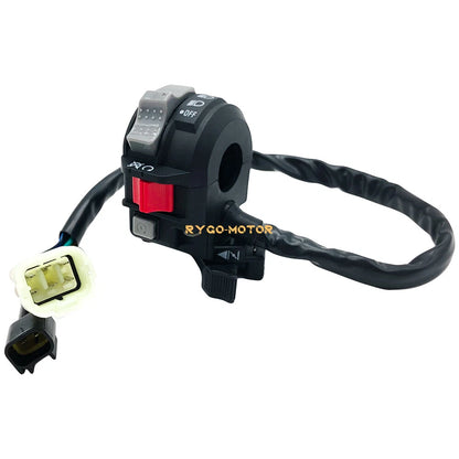Left Handlebar Start/Headlight Switch for Yamaha Wolverine 350 450 YFM350 YFM450