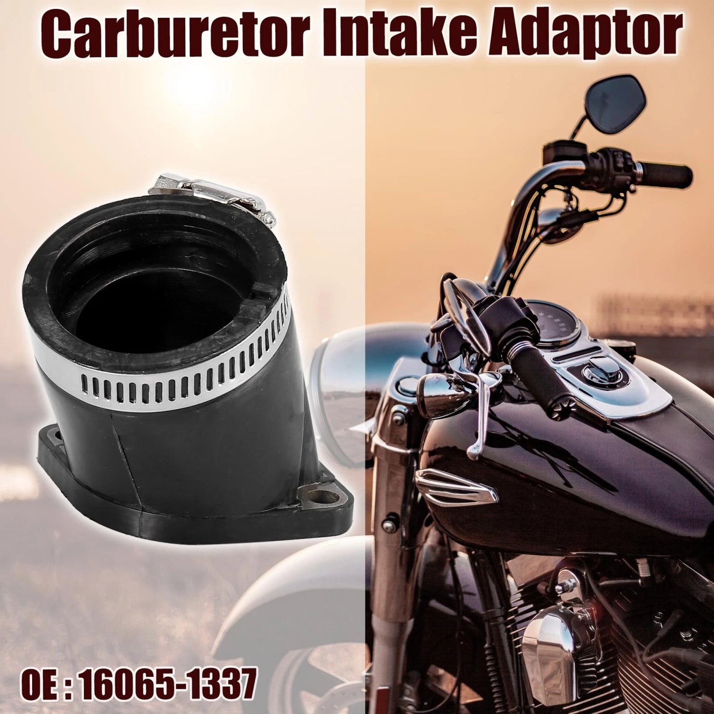 Motorcycle Carburetor Intake Adaptor Connector for Kawasaki