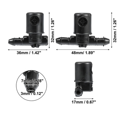2 x Front Windshield Washer Nozzles for Buick Regal (2011–2017)