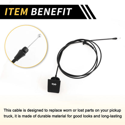 Hood Latch Release Cable for Chevrolet Silverado