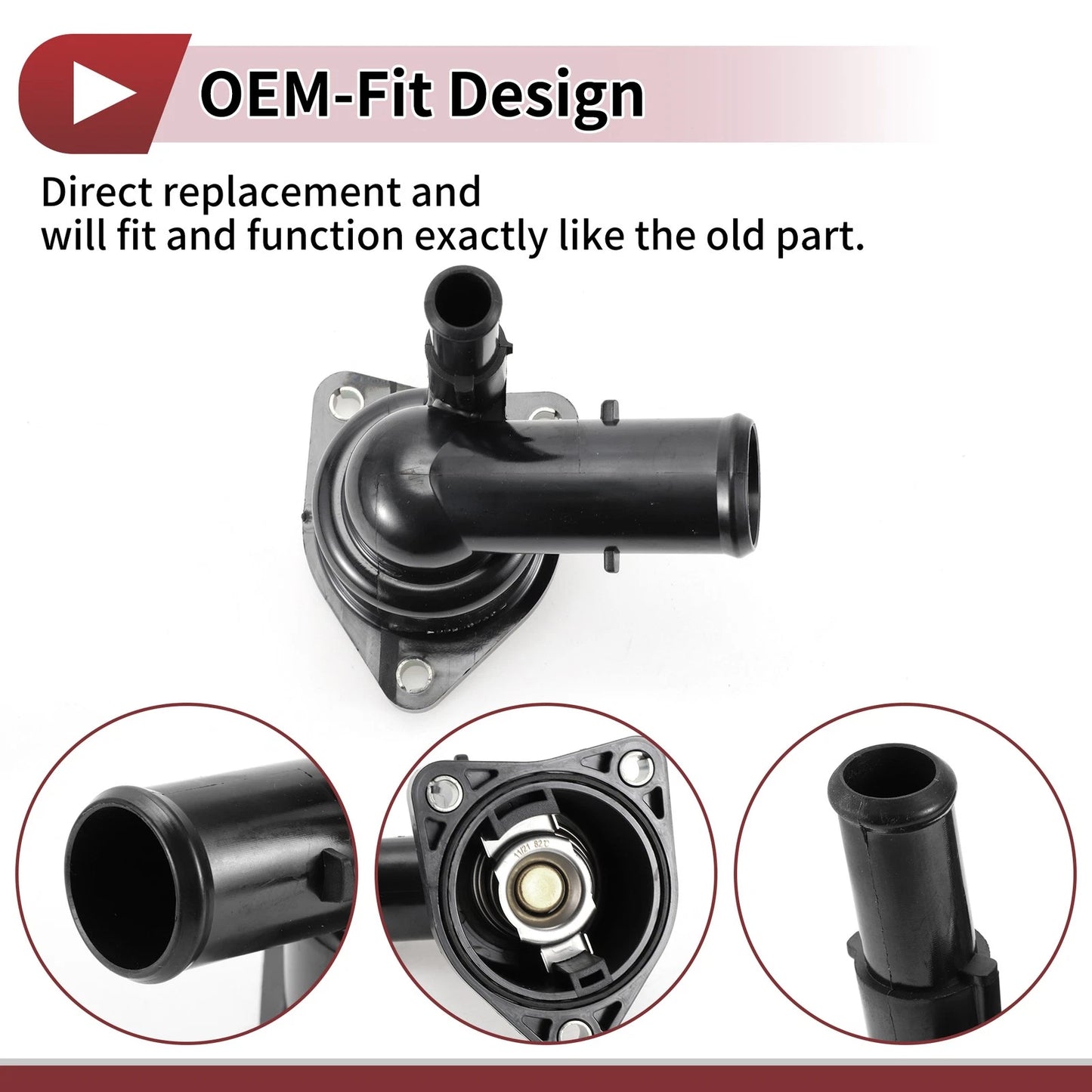 Engine Coolant Thermostat Housing for LEXUS CT200h, TOYOTA (2011-2017)
