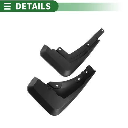 Mud Flaps Splash Guards for Ford Escape (2020) - Durable Mount Accessories